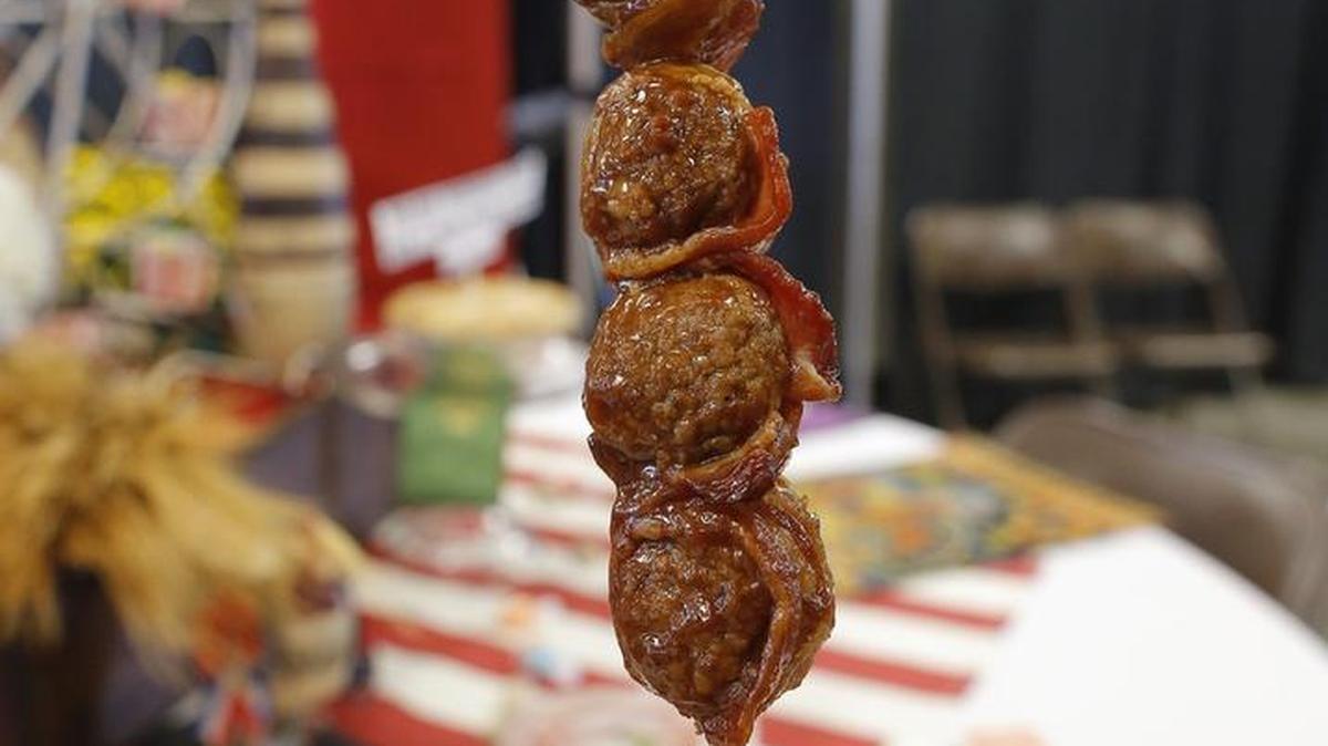 
Moink balls, a Kansas State Fair favorite, will return to the 2015 food lineup.
