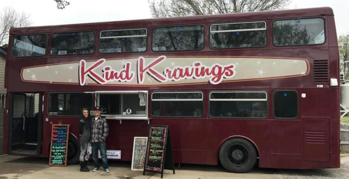 Farewell to the Kind Kravings double decker food bus.