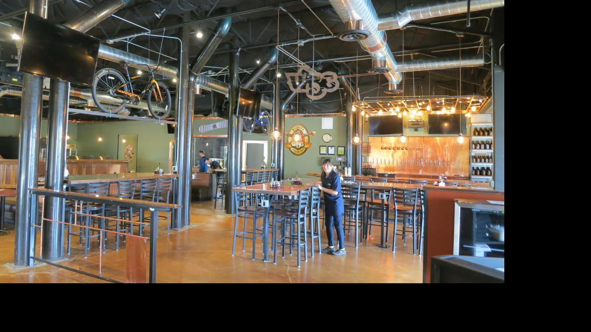 
The interior of the new east-side Wichita Brewing Co & Pizzeria, which opens today
