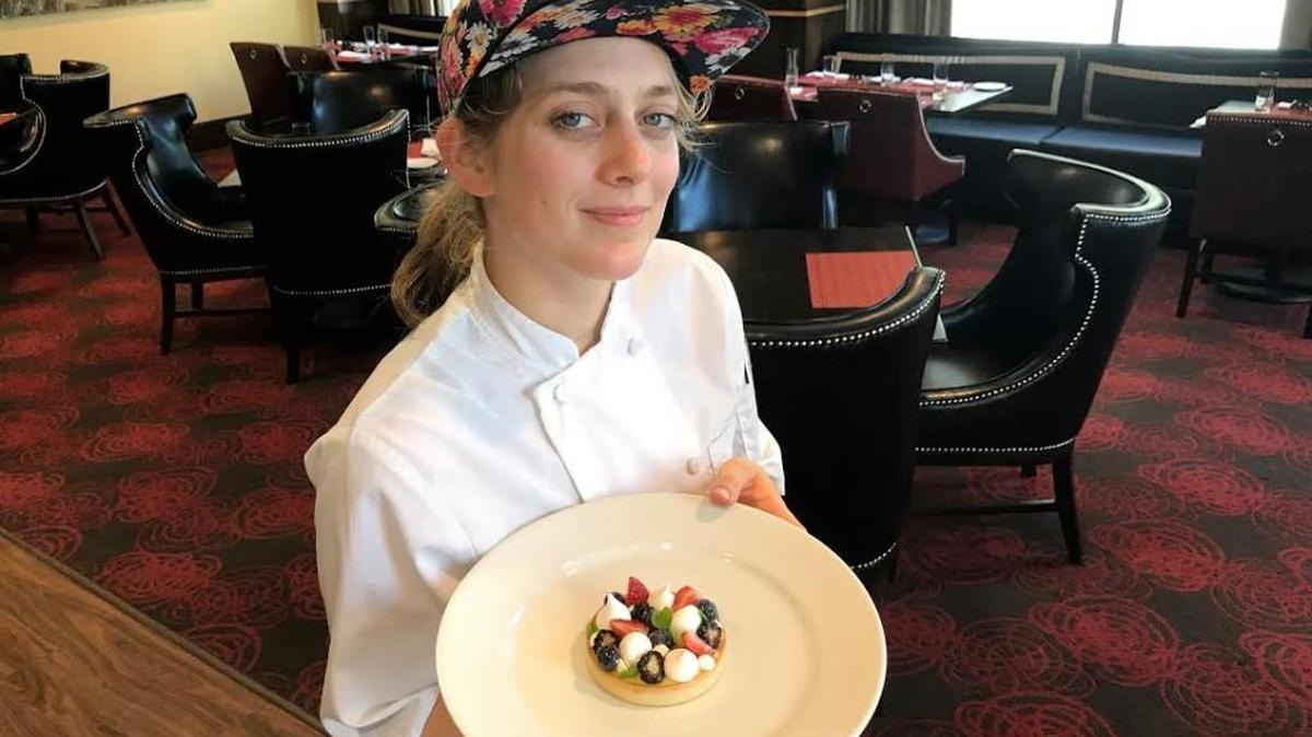 Britt Shoffner is Siena Tuscan Steakhouse’s pastry chef.