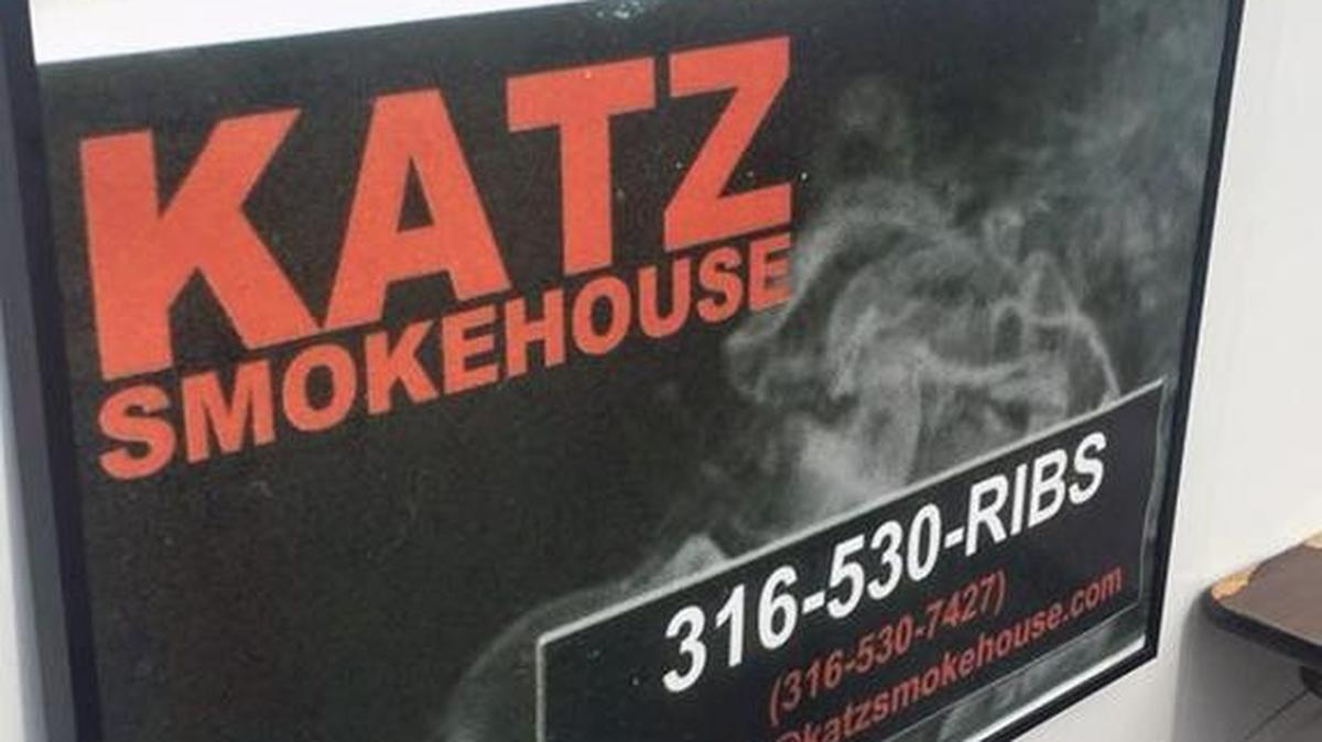 Katz Smokehouse, a food truck that will be permanetly parked at the new District Marketplace, opened on Thursday.