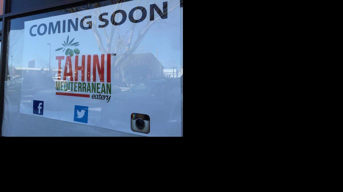 
Tahini Mediterranean Eatery should open in Delano in late April or early May.
