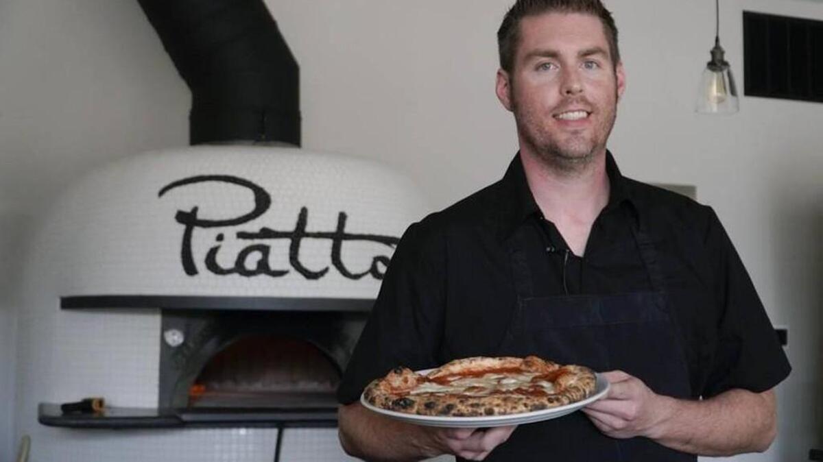 Robert McMullin trained in Italy to make his pizzas at Piatto Neapolitan Pizzeria, and it shows.