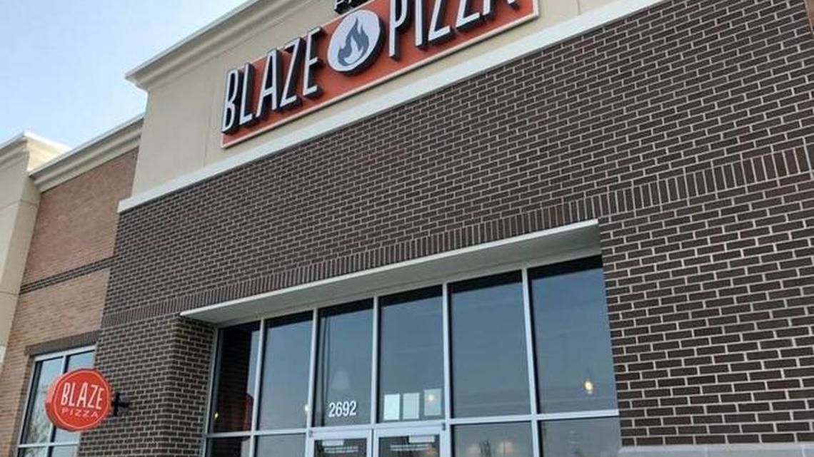 File photo of a Blaze Pizza location. A fired employee of a different location robbed a manager and other workers, police in Oklahoma say.