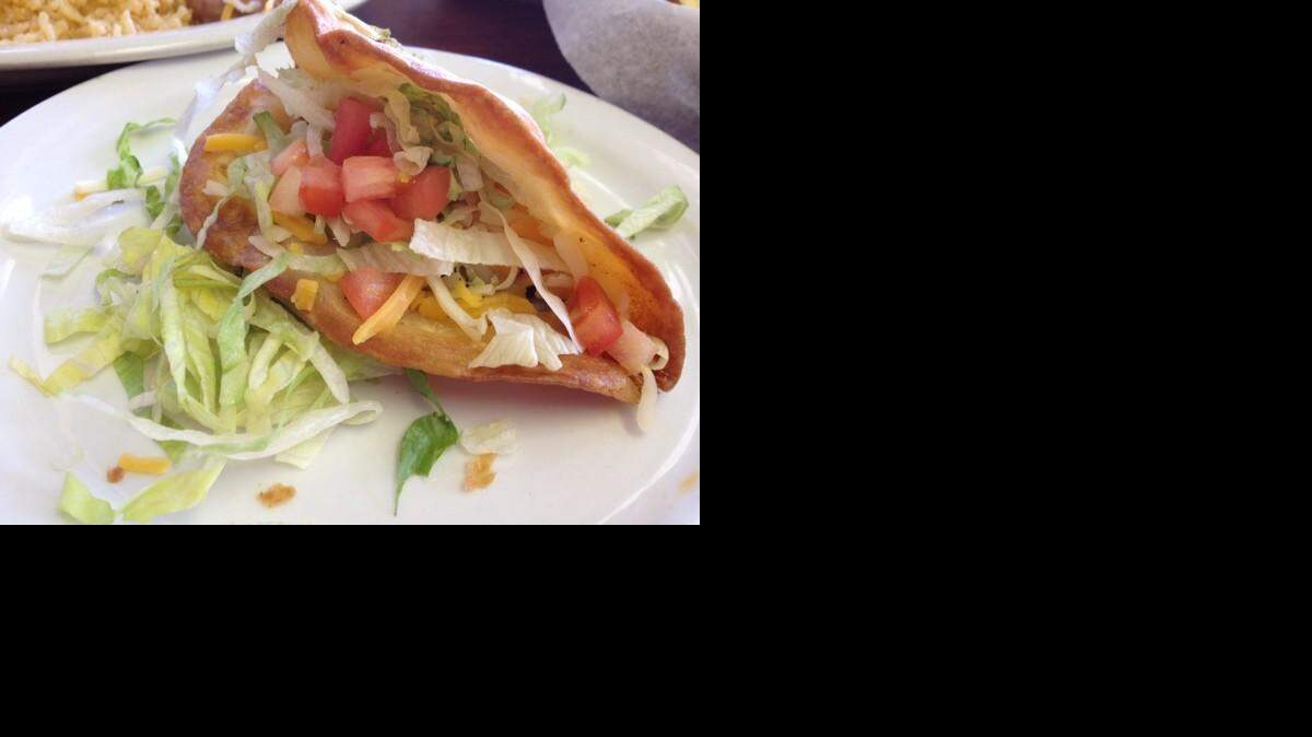 
The fried taco from Los Pinos
