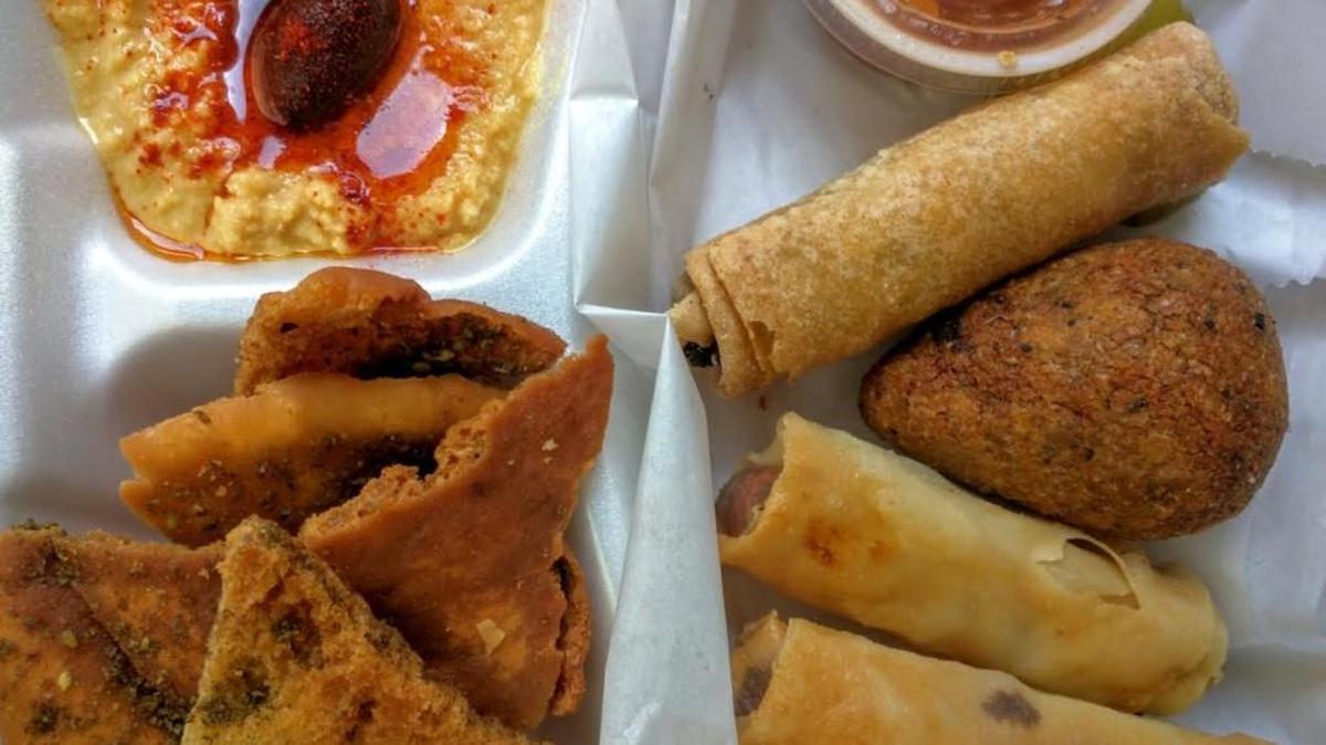 Downtown Cafe/Mediterranean Style serves a variety of Mediterranean-style dishes.