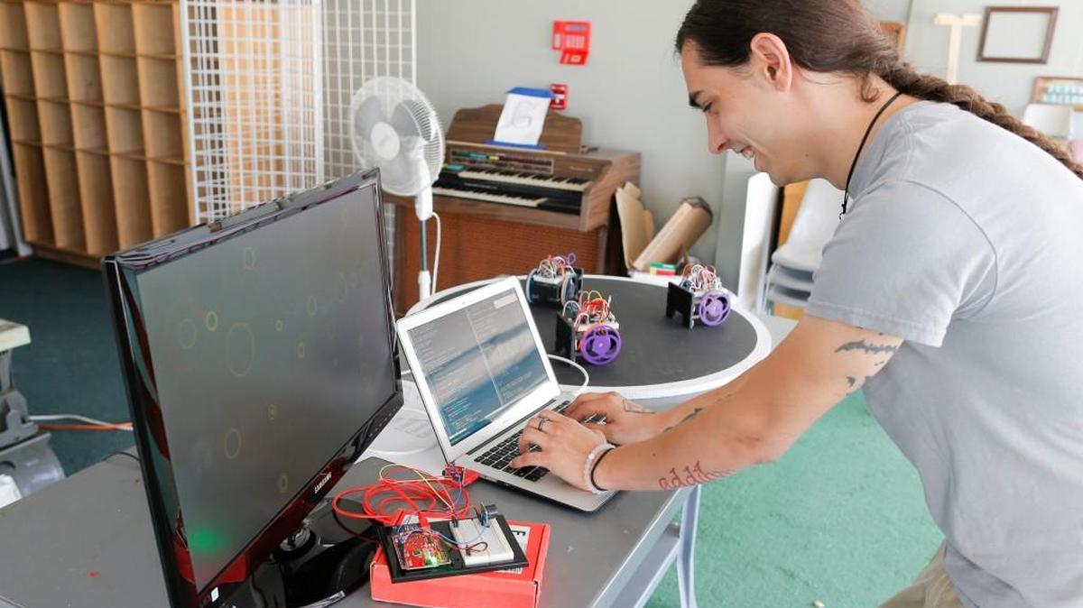 Seth Etter is organizing the civic hackathon that will take place over 24 hours at Riverfest.