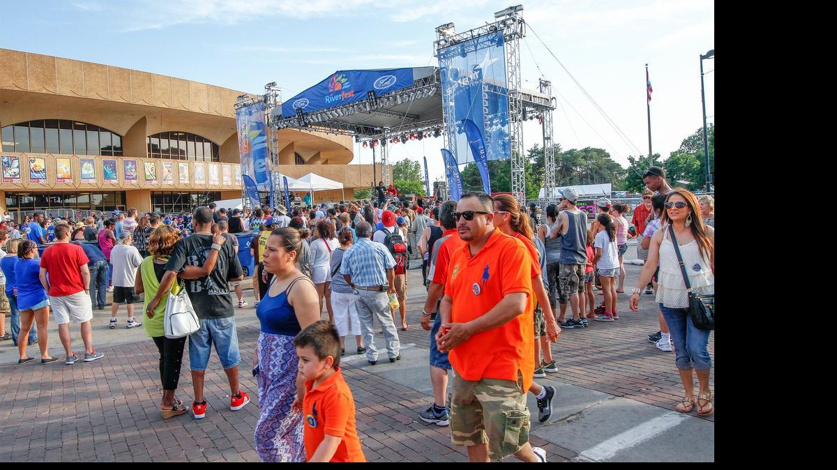 
Riverfest drew more than 410,000 people this year, up from 380,000 in 2014 according to the festival’s estimates
