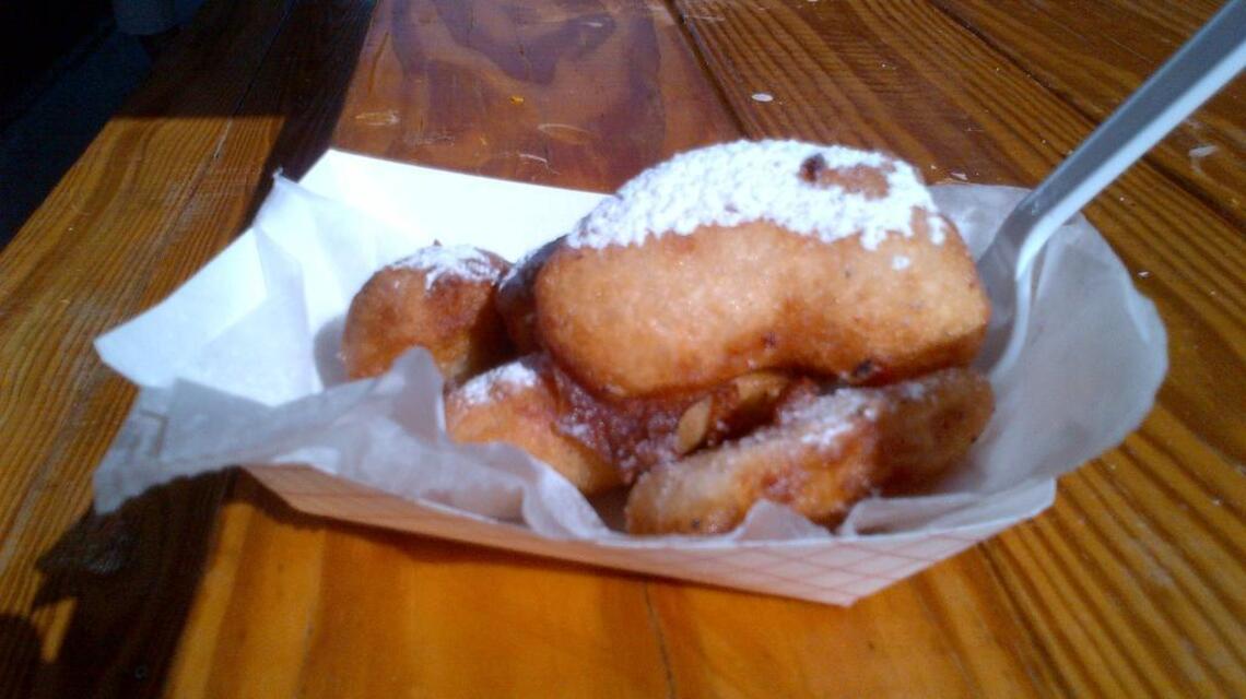 State Fair food: Deep-fried peaches