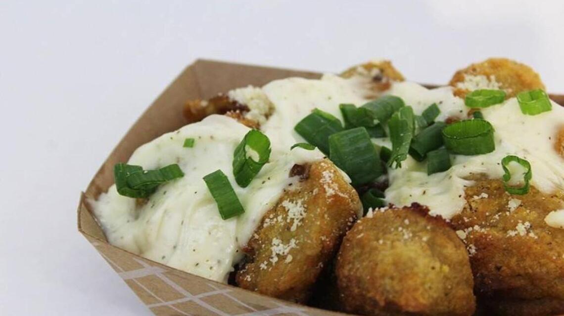 Crazy State Fair foods: deep-fried pumpkin pie and a ’shroom truck