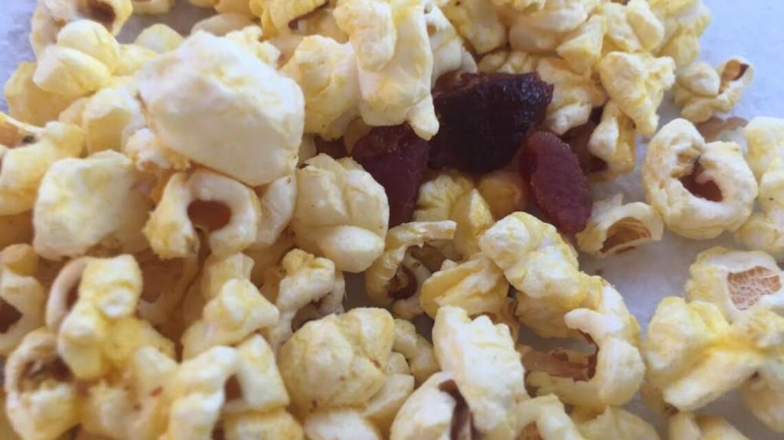 Fair food: double-smoked bacon popcorn