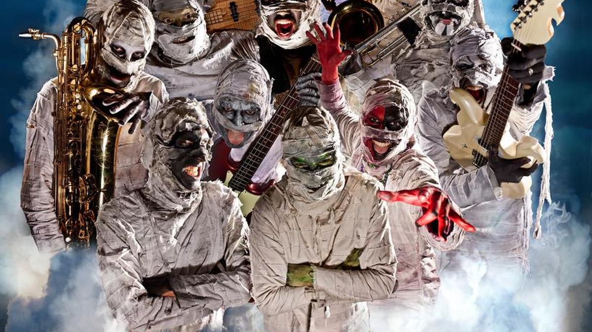 
Here Come the Mummies will perform on Friday at the Cotillion.
