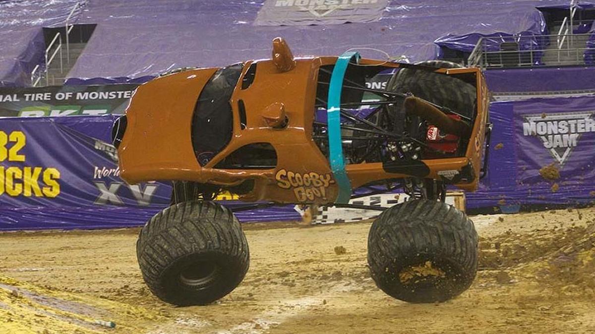 The Scooby Doo truck is expected to participate in the Monster Jam show at Interest Bank Arena.