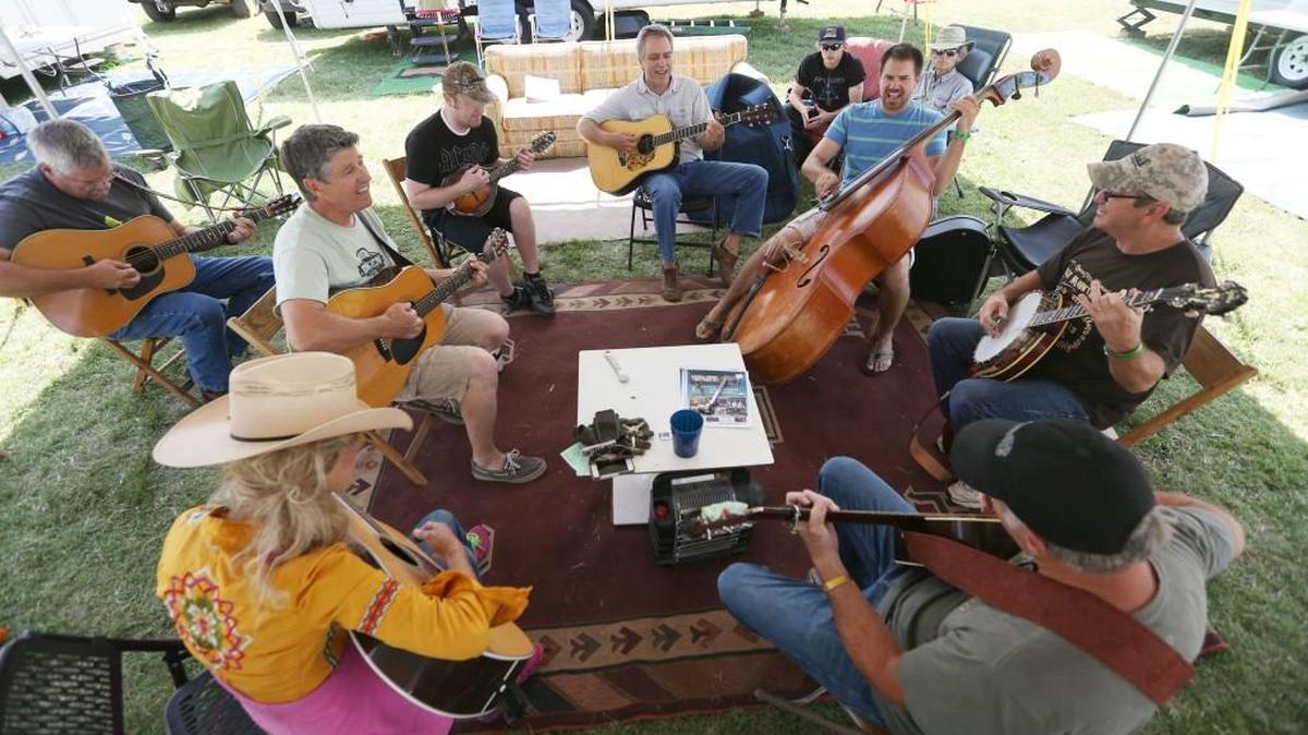 
The Walnut Valley bluegrass festival is this weekend in Winfield.
