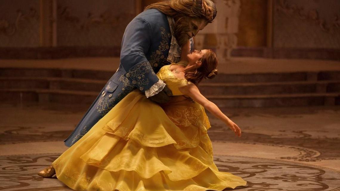 Dan Stevens stars as the Beast and Emma Watson is Belle in a live-action adaptation of the animated classic “Beauty and the Beast.”