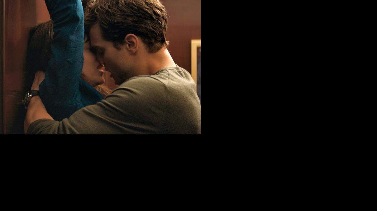 
Dakota Johnson and Jamie Dornan star in the film adaptation of the best-seller “Fifty Shades of Grey.” 

