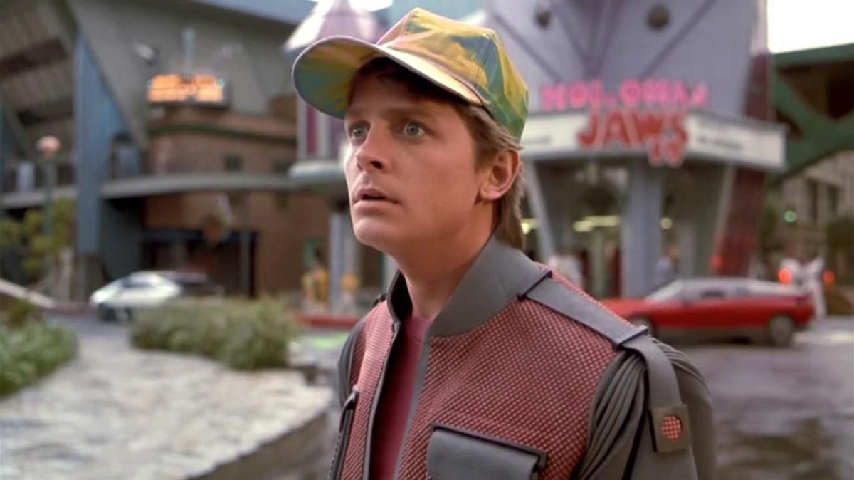 Michael J. Fox stars in “Back to the Future Part II.”
