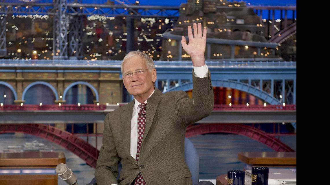 
David Letterman will host his final show Wednesday night, May 20, 2015. (2014)
