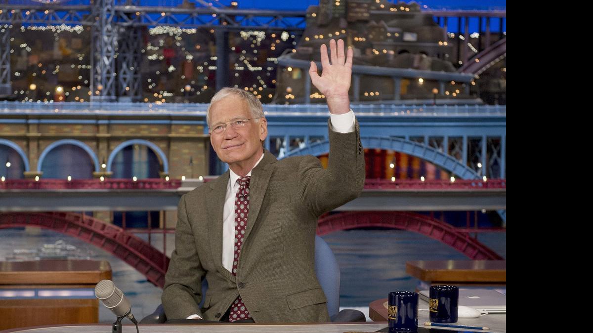 
David Letterman will host his final show Wednesday night, May 20, 2015. (2014)
