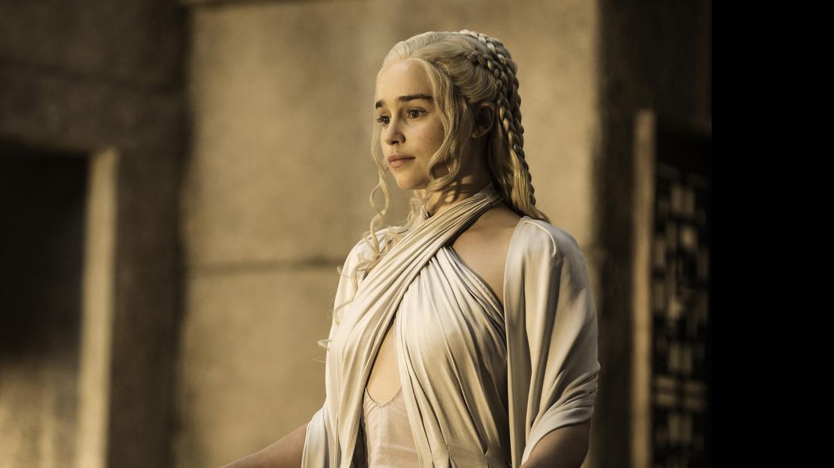 
Emilia Clarke as Daenerys Targaryen in "Game of Thrones." (HBO)
