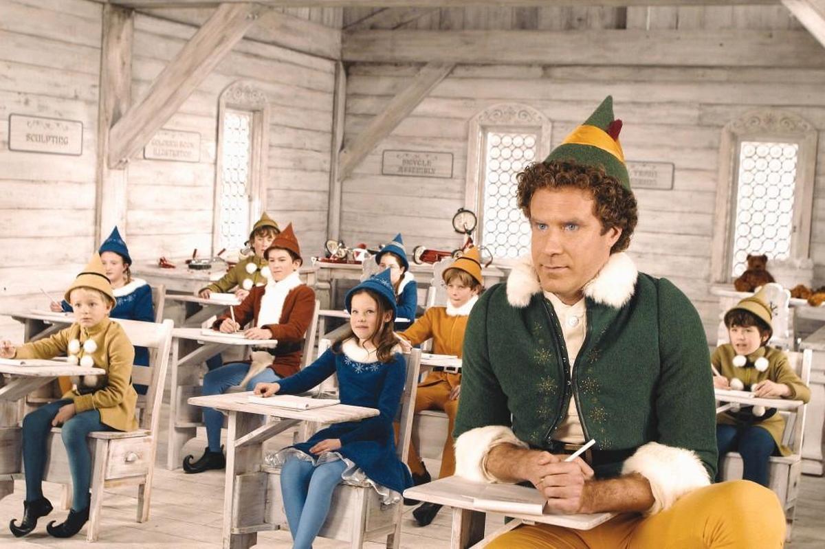 “Elf” was voted second place for favorite Christmas movie.