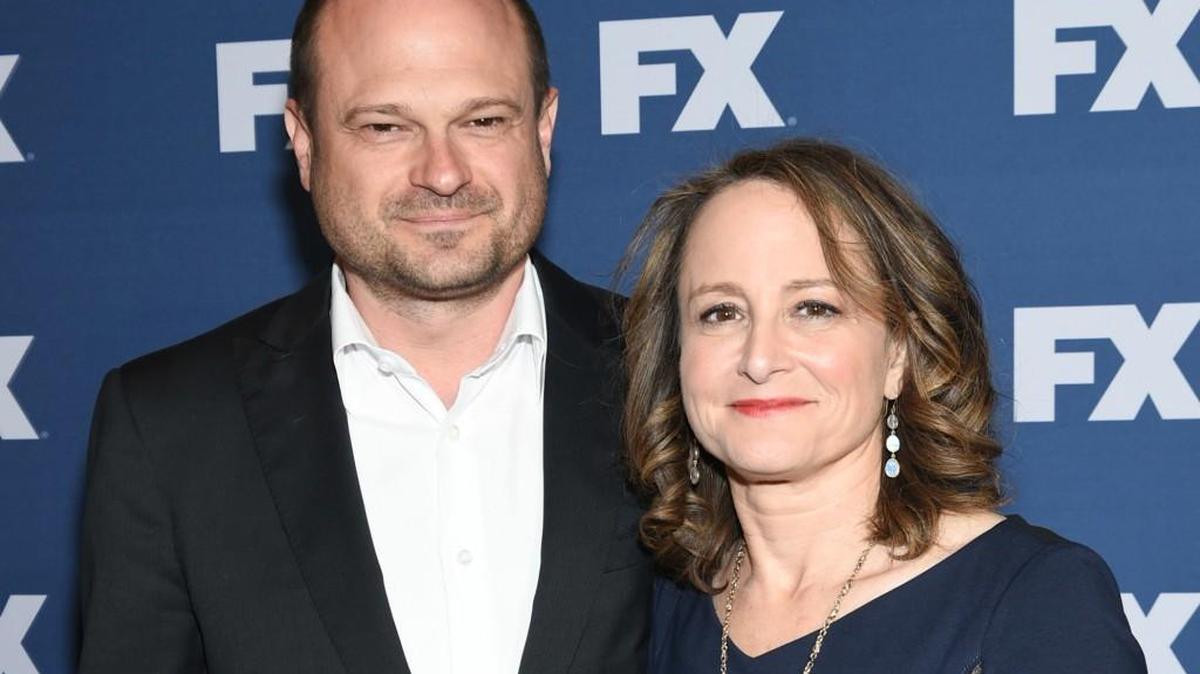 Brad Simpson, left, and Nina Jacobson the writing team behind “The People v. O.J. Simpson: American Crime Story” in New York, are working on scripts for the next installment of the FX anthology series, which focuses on Hurricane Katrina.