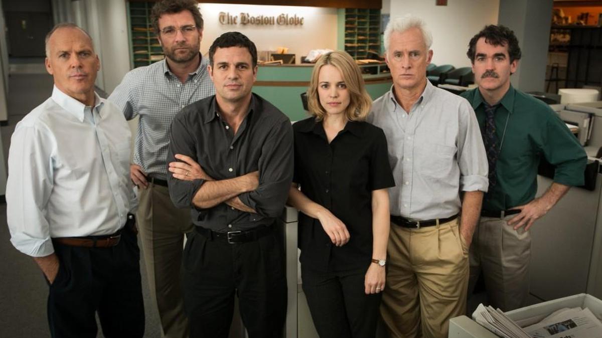 “Spotlight” chronicles how the Boston Globe uncovered sexual abuse by Catholic priests.