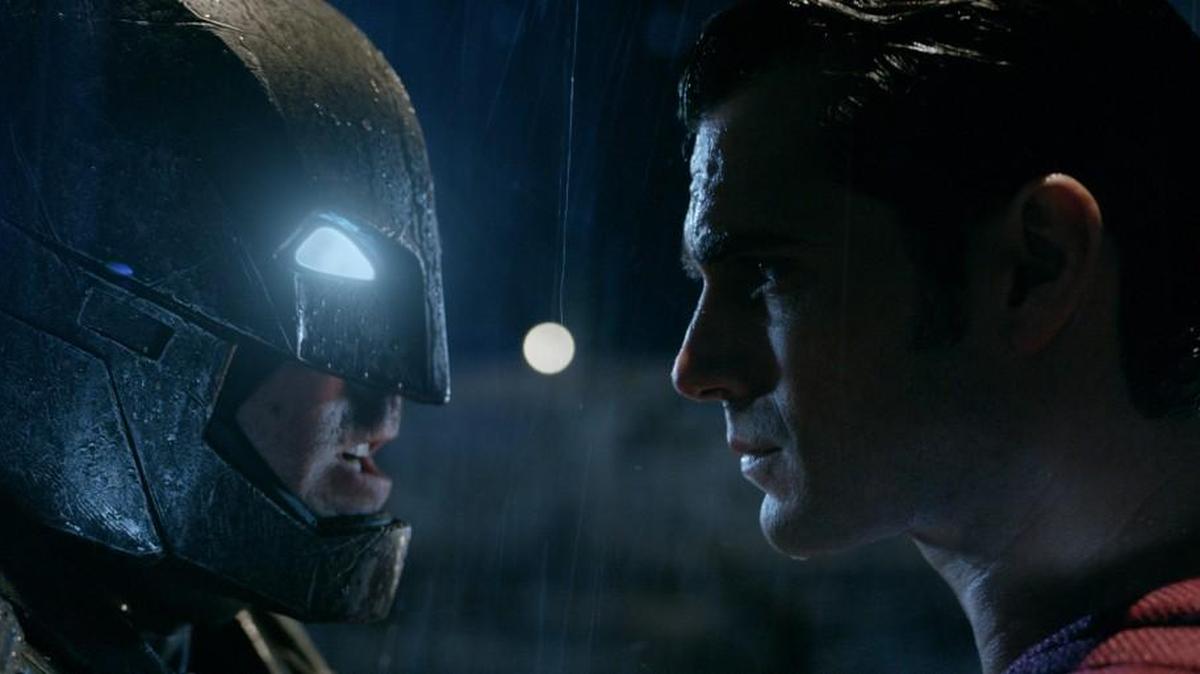 Ben Affleck, left, and Henry Cavill star in “Batman v. Superman: Dawn of Justice.”