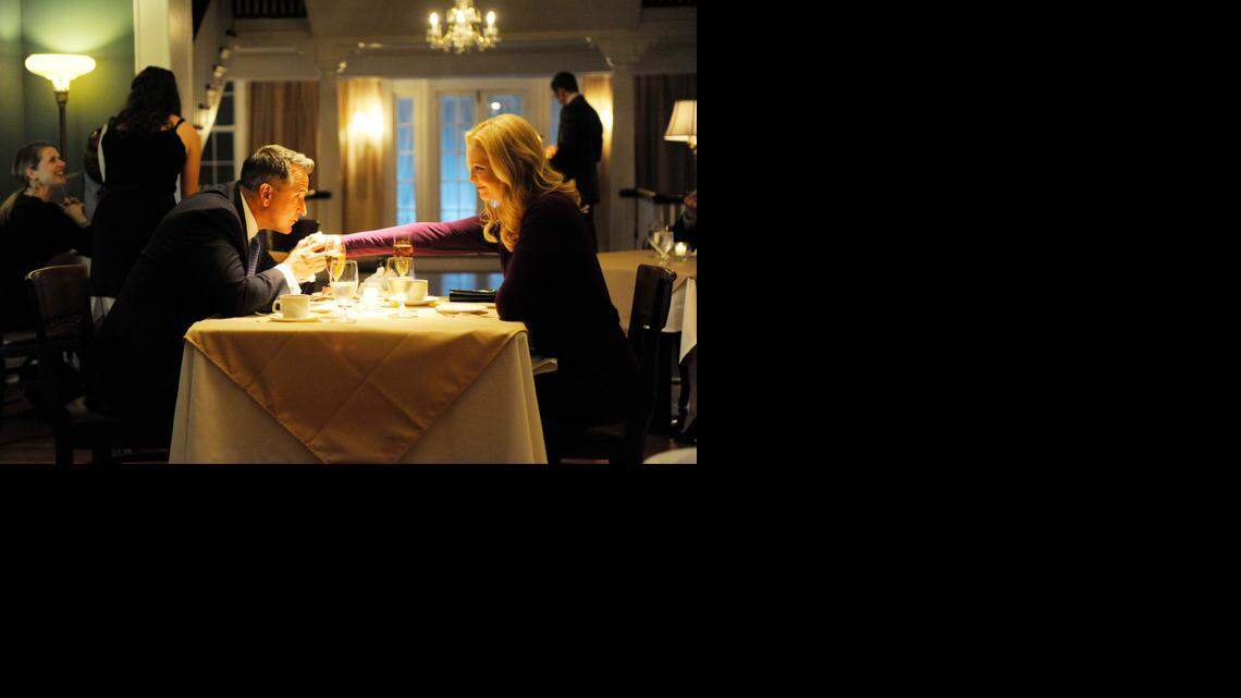 
Bob (Anthony LaPaglia) and Darcy (Joan Allen) star in “A Good Marriage,” based on Stephen King’s short story that he says was inspired by the BTK killings.
