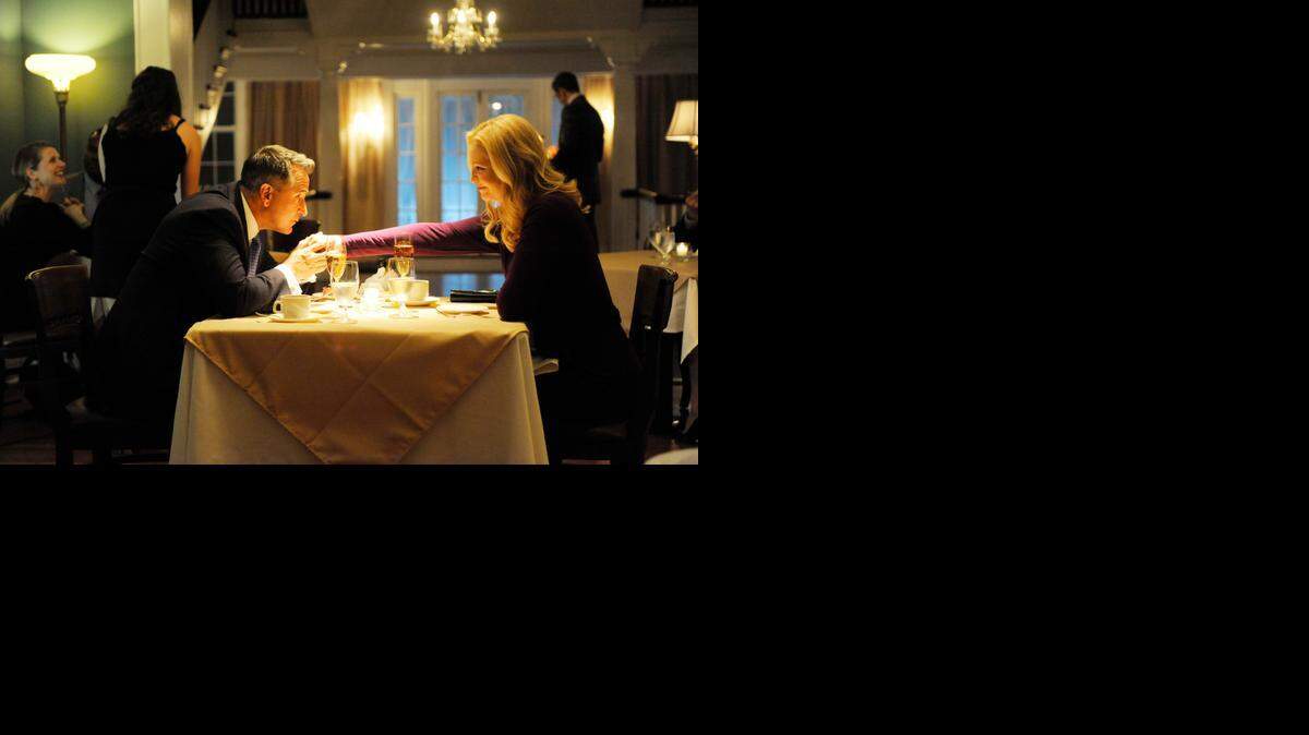 
Bob (Anthony LaPaglia) and Darcy (Joan Allen) star in “A Good Marriage,” based on Stephen King’s short story that he says was inspired by the BTK killings.
