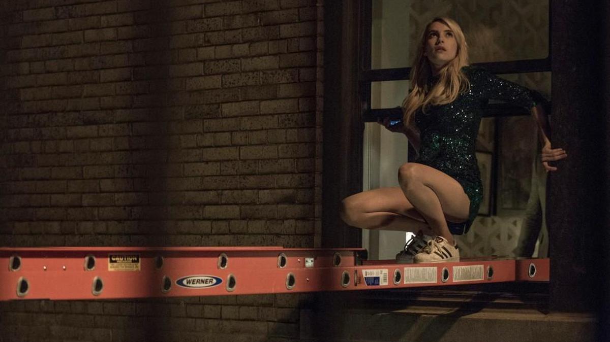 Emma Roberts stars as a teen who completes dangerous dares in an online game in “Nerve.”