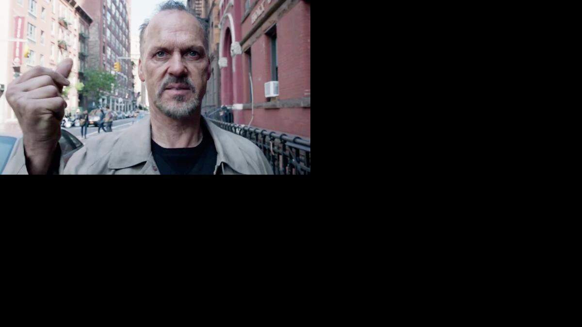 
Michael Keaton is nominated for best actor for “Birdman.”
