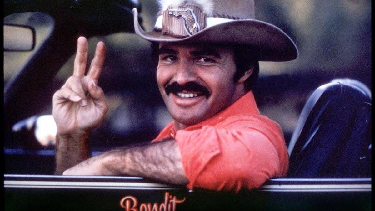 Burt Reynolds stars in “Smokey and the Bandit.”
