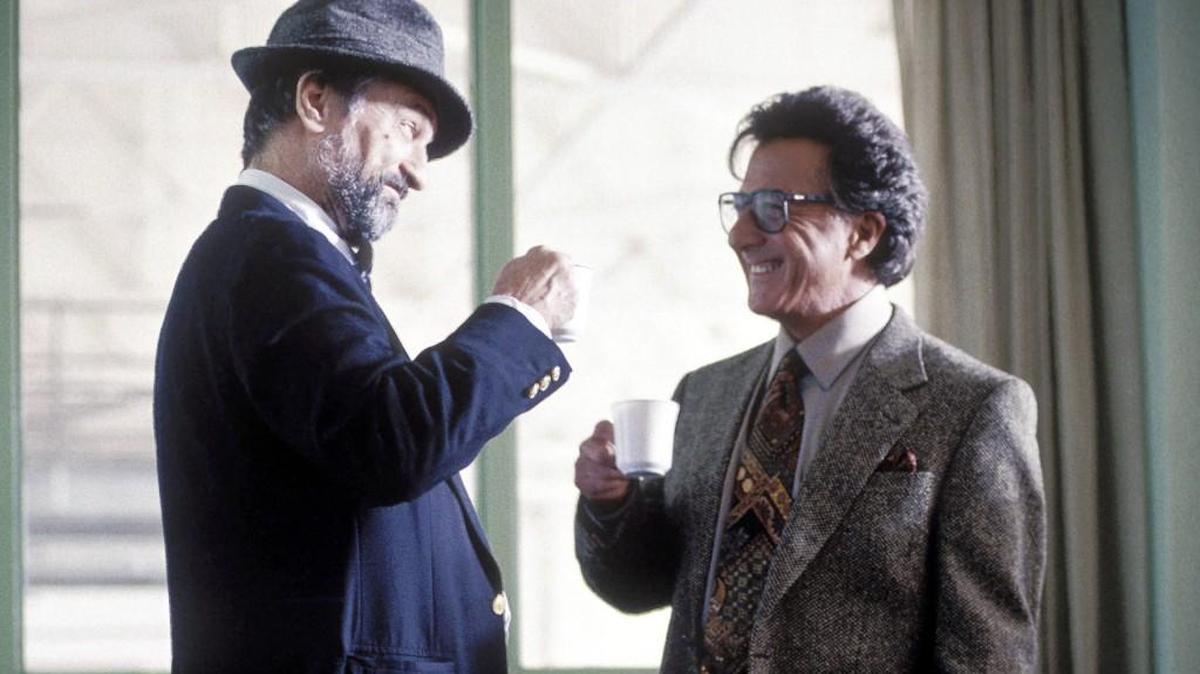 Robert De Niro, left, and Dustin Hoffman star in “Wag the Dog,” being shown as part of ArtDOG events in Wichita.
