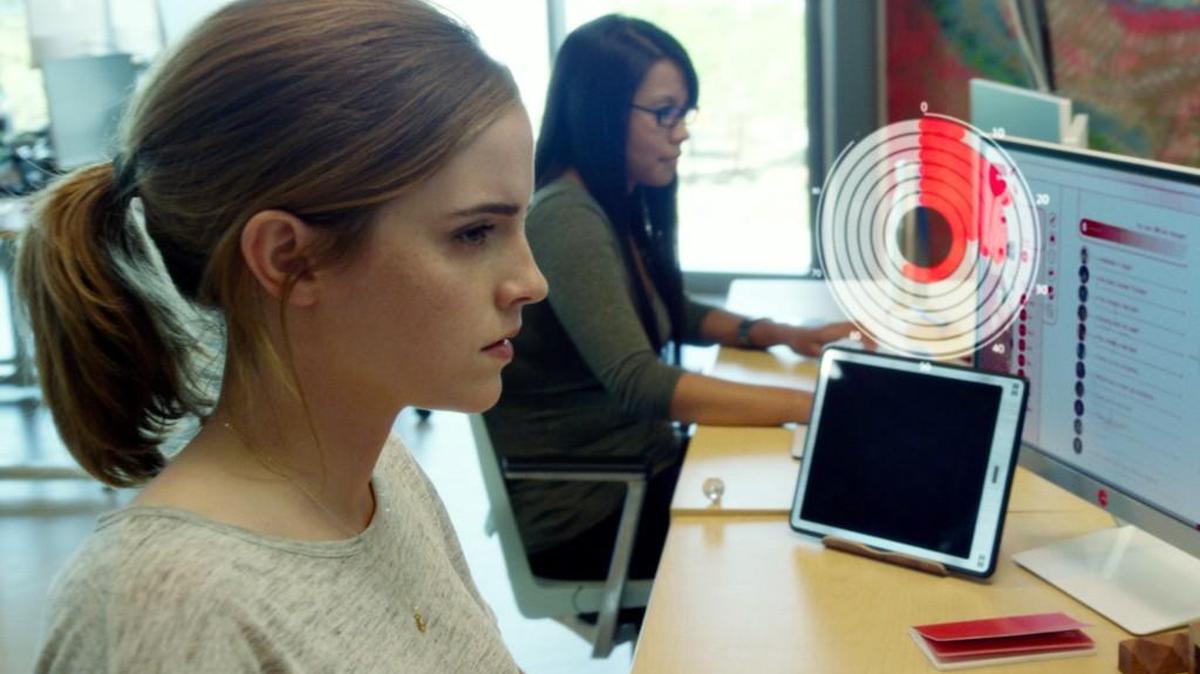 Emma Watson stars in “The Circle.”