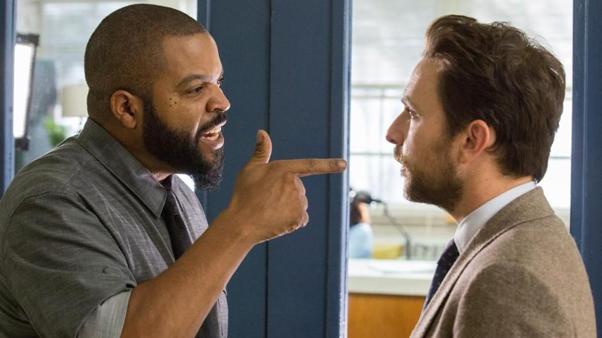 Ice Cube, left, and Charlie Day in “Fist Fight.”