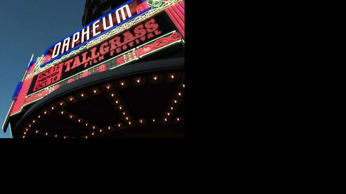 The Tallgrass Film Festival at the Orpheum Theatre in downtown Wichita.