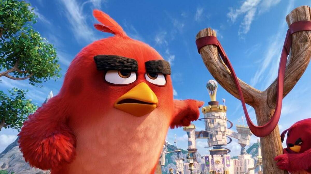 Red (Jason Sudeikis) has to go to an anger management class in “The Angry Birds Movie.”