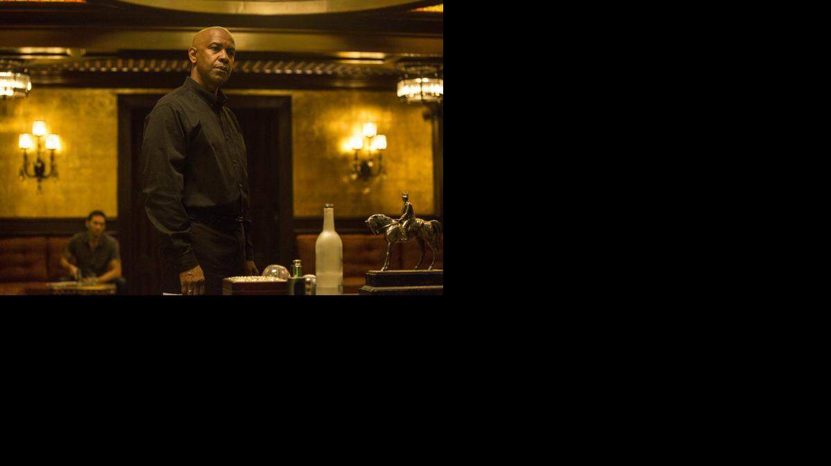 
In this image released by Columbia Pictures, Denzel Washington appears in a scene from the film, “The Equalizer.”
