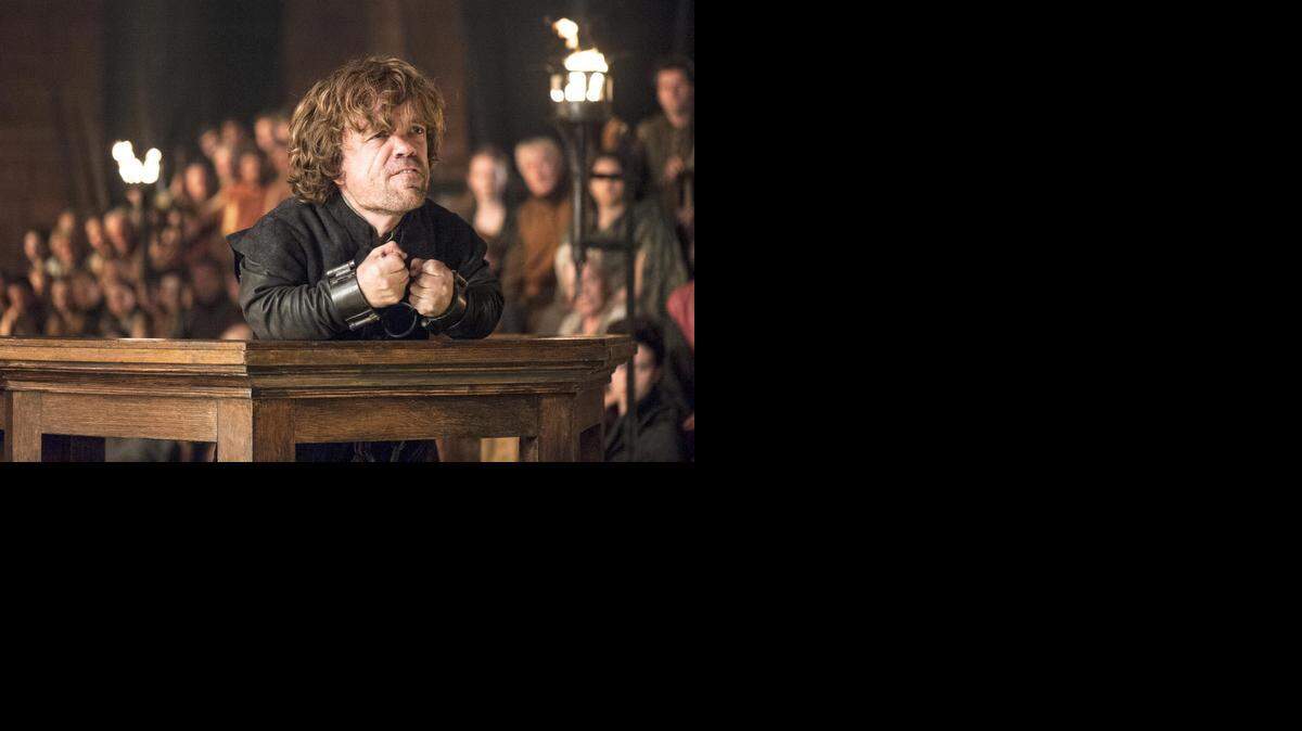 
Peter Dinklage appears in a scene from "Game of Thrones." The show is coming to IMAX theaters.
