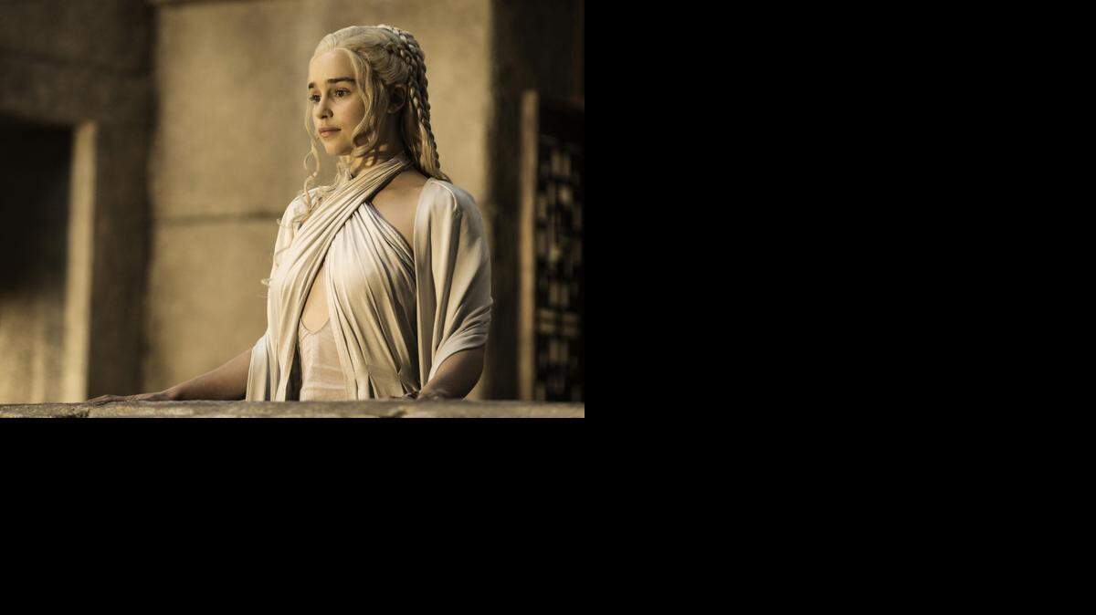 
Emilia Clarke as Daenerys Targaryen in “Game of Thrones.” 
