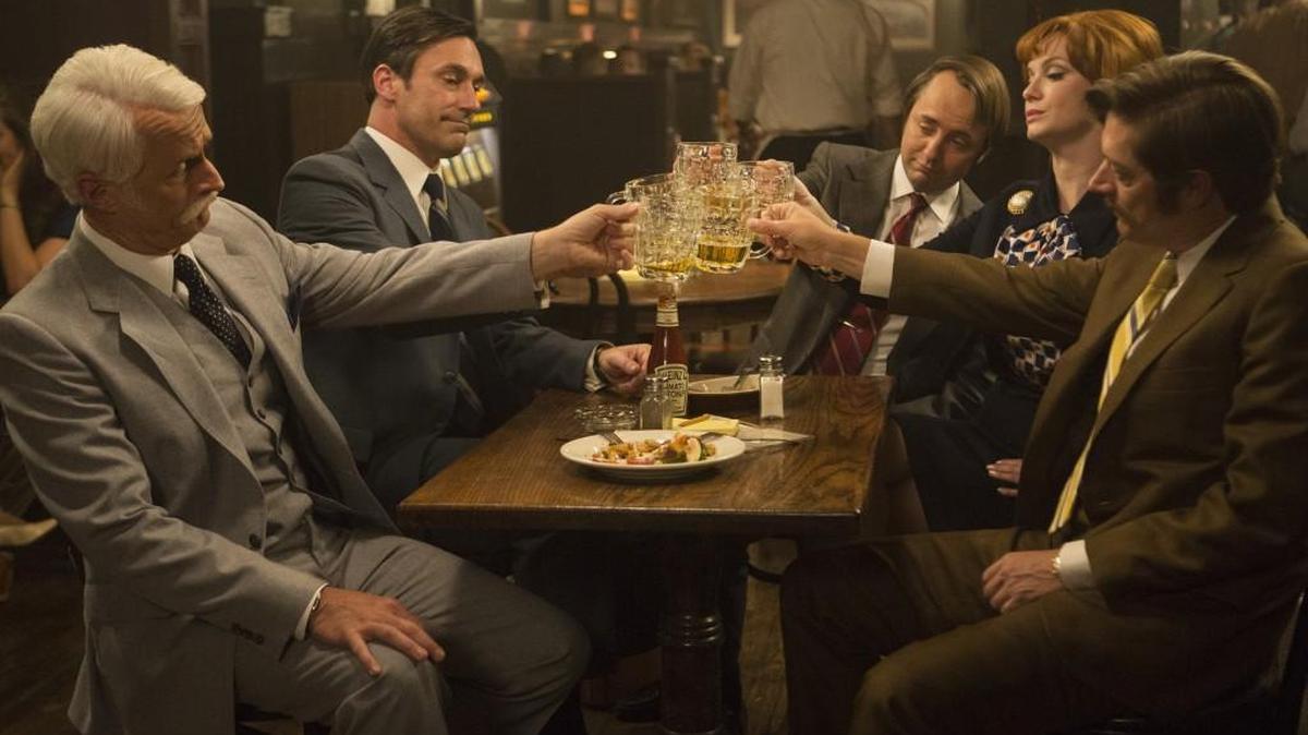 
Will the “Mad Men” cast celebrate its final season with a bunch of Emmy wins?
