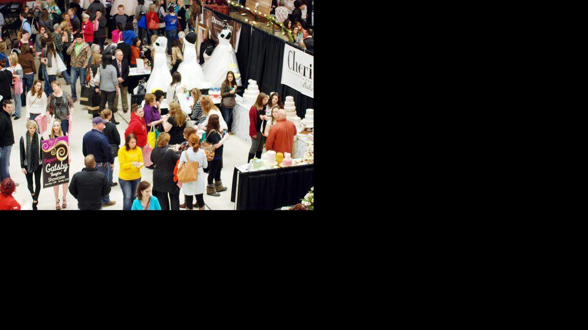 
People crowded the floors of Century II for the Bridal and Event Expo in 2014.
