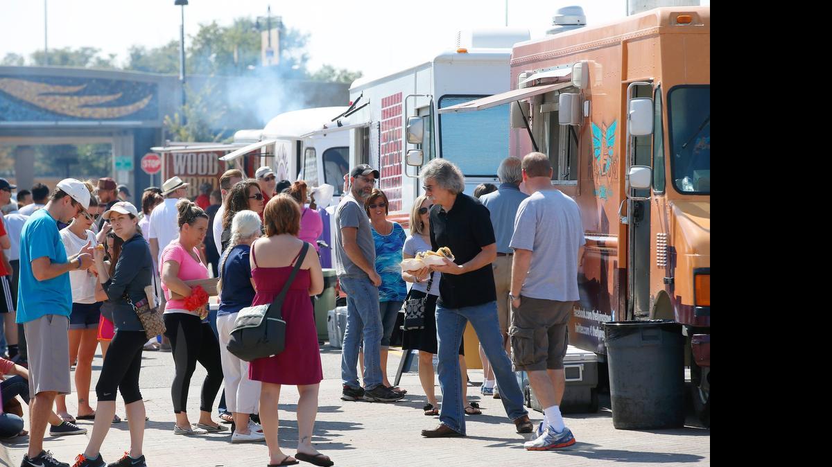 
Food Trucks at the Fountain, featuring about 21 trucks plus music by Jenny Wood and The Watchers, 11:30 a.m. to 2 p.m. Sunday, 515 S. Main.
