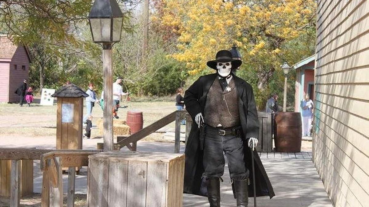 At past Halloween events, the likes of zombie gunfighters have converged on Cowtown.