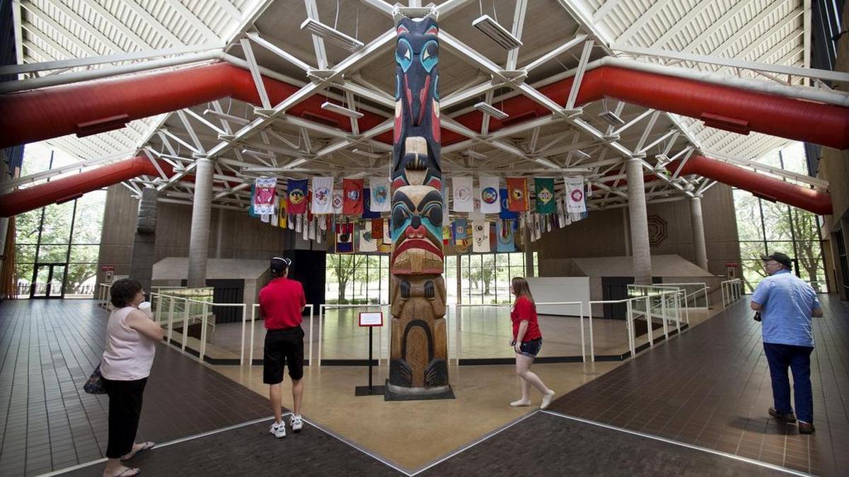 
Visitors tour the Mid-America All-Indian Center Tuesday, July 10, 2012. Museum Flip Flop: Stories in the Sun, Tours in the Dark will take place Saturday, Aug. 22.

