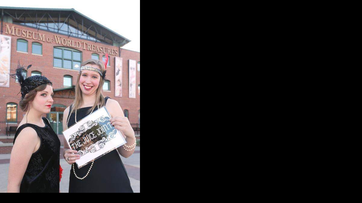 
Emily Loy, left, and Kristin Martin will perform in the “Murder at the Museum” event at the Museum of World Treasures.
