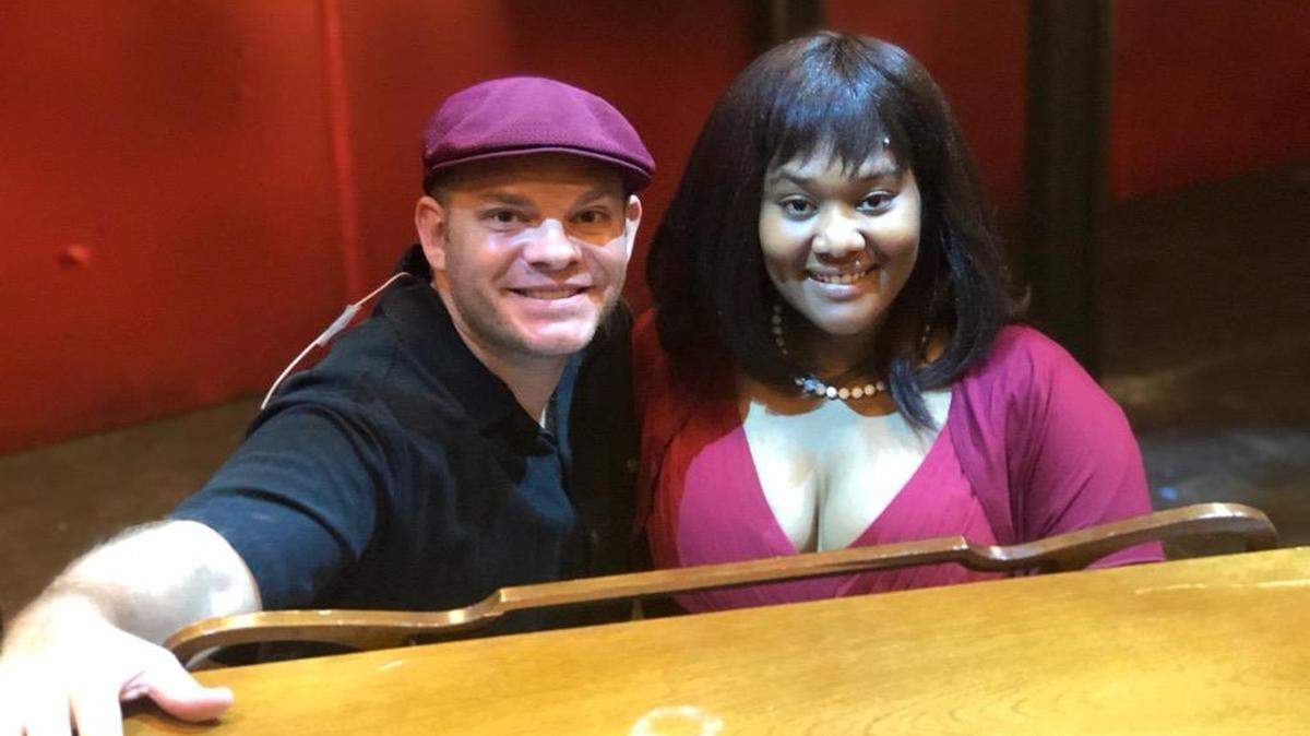 Michael Karraker and Anjelica Breathett star in the Forum’s production of “Memphis.”