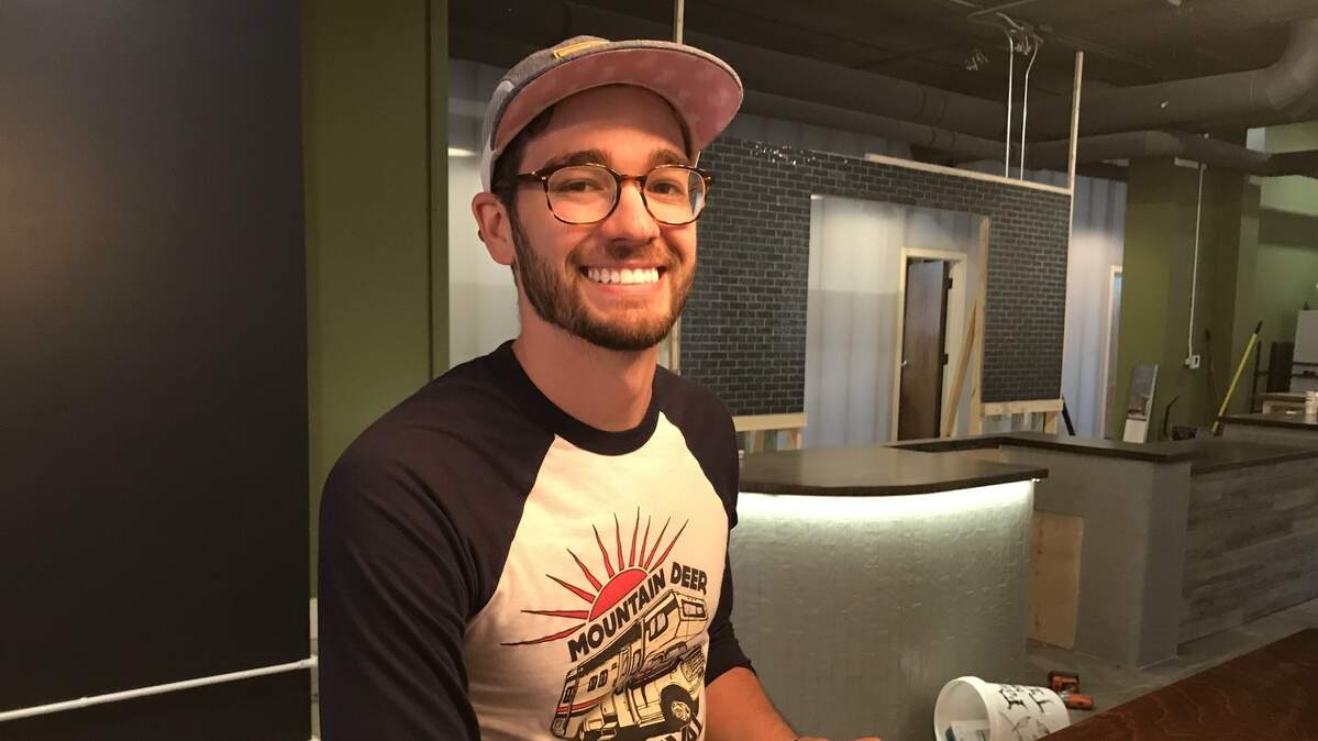 Austin Dugan plans to reopen his 86 Cold Press in a much larger new space near Old Mill Tasty Shop on Saturday.