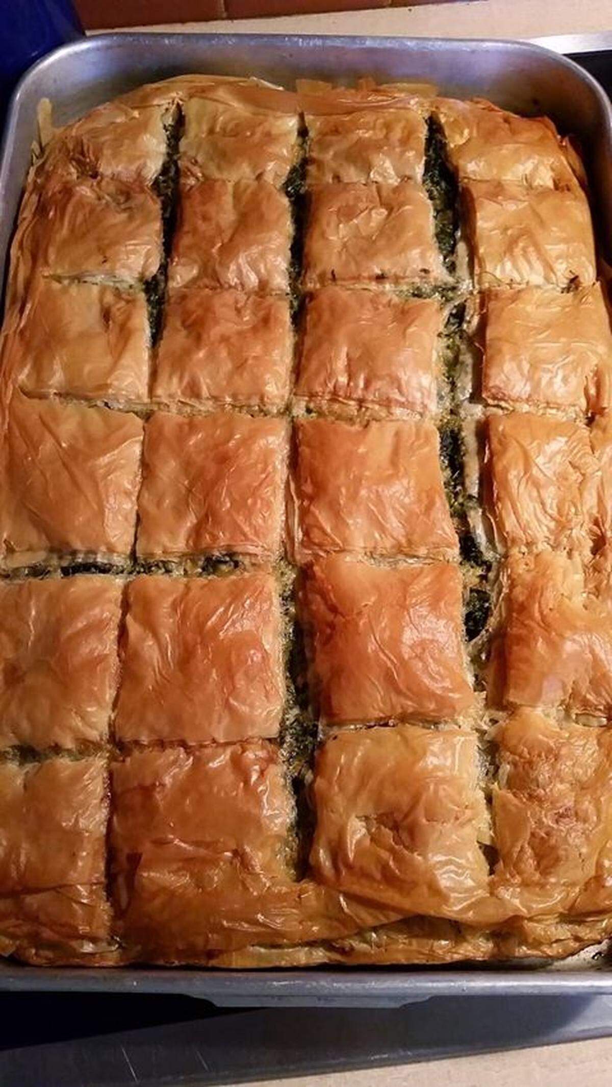 Spanikopita, just like Kosta the Greek used to make, will be on the menu at a weekend fundraiser in Wichita.
